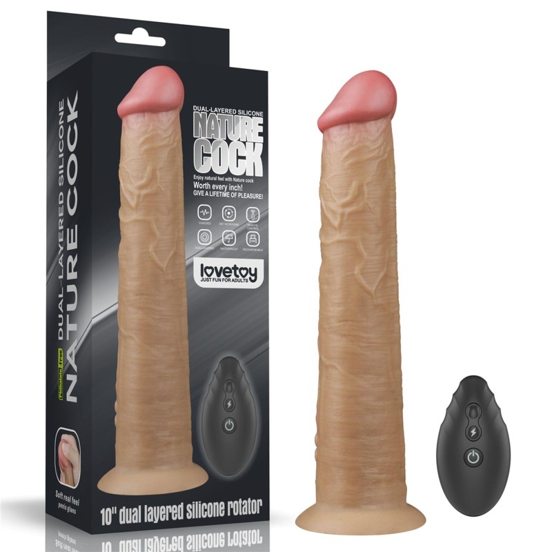 Realistyczne silikonowe żylaste sex dildo 26 cm